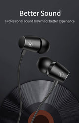 Bass Sound Earphone In-Ear Sport Metal Earphone