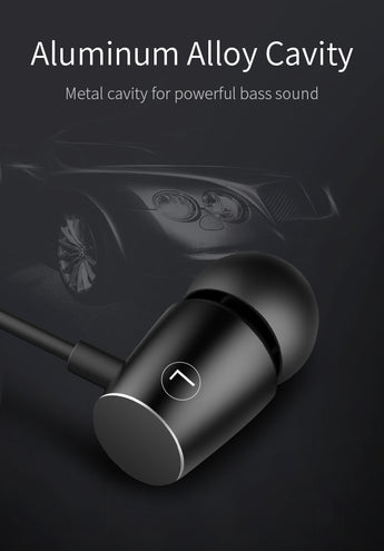 Bass Sound Earphone In-Ear Sport Metal Earphone